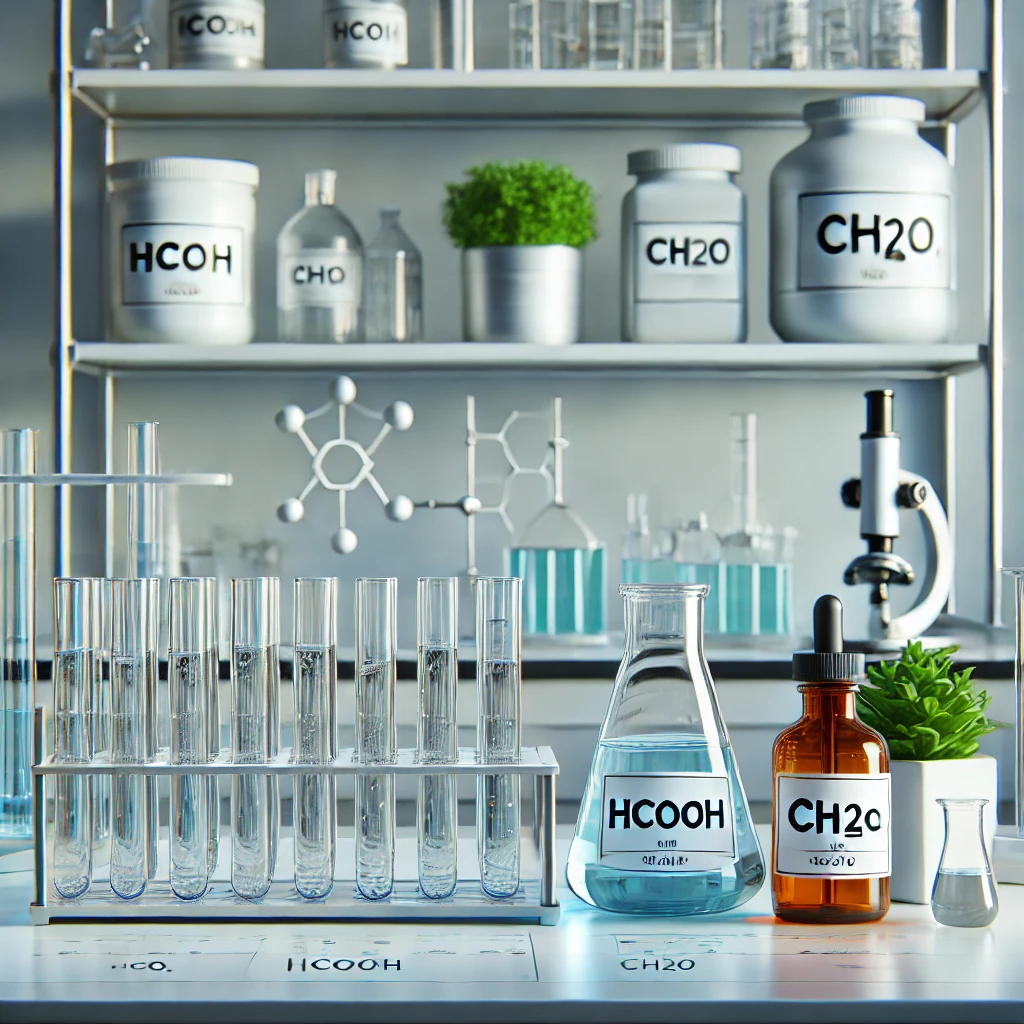 HCOOH & CH2 H2O: An Easy Way To Learn About Their Chemistry.