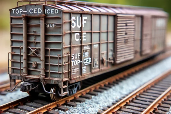 N Scale 51' Double Door SUF Top-Iced Models:Overview